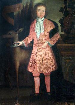 Kuhn Justus Engelhardt Portrait of Charles Carroll d'Annapolis